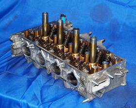 12100-r40-a00 Honda 2008-2015 2.4l K24z 4 Cyl Engine Cylinder Head Oem Bare Two Bent Valves