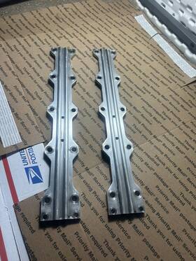 12237-p30-000 Honda B16a2 B18c1 B18c5 - Cam Cap Rails Camshaft Cover Caps Set B16 B17 B18 Oem-1