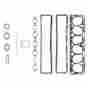 Hs7619c-1 Fel-pro Cylinder Head Gasket Set 084113207822
