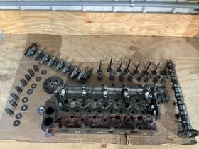 4bg1 Izuzu Cylinder Head And Valve Parts For Isuzu 4.8l Diesel Engine