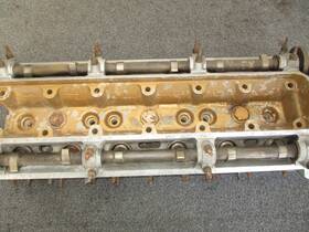 Ra7204-9 Jaguar Vintage Xke 3.8 Xk150s 3.4 Sp Cylinder Head With Cams Pumpkin Orange