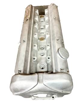 W3156-8 Jaguar #w3156-8 50s Vintage Xk120 Studless Cylinder Head With Valve Covers Ex/resto/scarce
