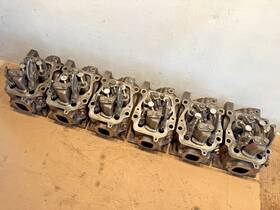 A61010489 Mercedes-benz 2006 Set Of 6 Om460 Mbe4000 Diesel Engine Cylinder Heads Part # 457-18