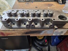 12b1316 Mg Austin 1275 Reconditioned Cylinder Head With Big Stainless Valves
