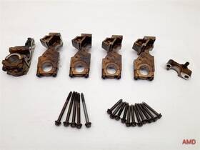 11127634077 Mini%20cooper 2011 Cooper S R60 R55 R56 R57 N18 Intake Camshaft Bearing Cap Set 7634077