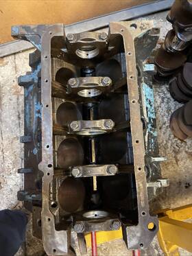 2536430 Mopar Oem 1971 G440 Bare Engine Block 440 Chrysler Dodge Plymouth