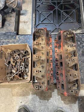 28439092 Mopar 68 69 1970 1969 Plymouth Dodge 383 400 440 Cylinder Heads Core Set Manifold Bbm