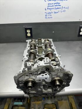 11040-ac700 Nissan 05-07 Infiniti G35 350z Vq35de Rev Up Passenger Cylinder Head 11040ac700