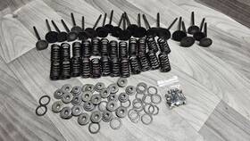 13201-4w001 Nissan 03-06 350z 03-07 G35 Vq35de Cylinder Head Valves Springs Keepers Hardware