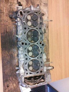 306-58893 Nissan Cylinder Head Dohc 1.6l Fits 97-99 Sentra