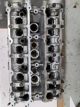 48p-right Nissan 95-96 300zx 48p Right Clinder Head Z32 Twin Turbo Vg30dett
