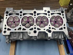 Zmk8t7 Oe 1.8t Engine Cylinder Head For Vw Audi Built Ferrea Cat Cams Ie Cam Gear Mk4 B6
