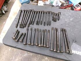 Oldsmobile 371 1957-1958 88 98 Olds Cylinder Head Bolts Set