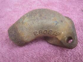 518093 Pontiac 1955 1956 1957 V8 Cylinder Head Coolant Elbow Neck L Or R Side Used Oem