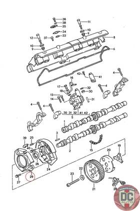 94410518904 Porsche 1985-1995 944 968 Outer Timing Belt Cover