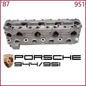 951.104.303.1r Porsche 944 951 Turbo Cylinder Head Used Stripped 85.5-91