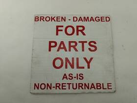 306-59271l Saab As Is 9-2x 05-06 Subaru Wrx 04-07 Driver Left Cylinder Head Bent Cam