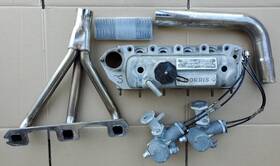 C177 Speedwell Aluminum Head For Bmc A- Series Engine Amal Carbs Exhaust