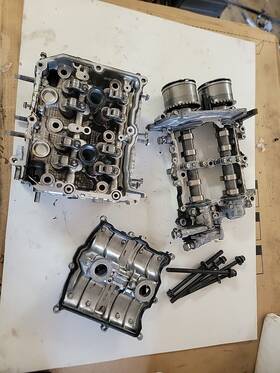 B0955954 Subaru 2015-2021 Wrx 2.0l Engine Motor Right Side Cylinder Head Block Fa20f Oem