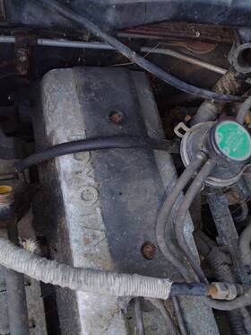 9397lc Toyota 93 - 97 Land Cruiser Rear Engine Cylinder Head Spark Plug Wire Cover Oem