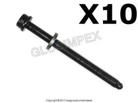 Victor Reinz 06a 103 384 C Volkswagen Beetle Golf Getta 1998-2006 Cylinder Head Bolt 10x115 Mm Set 10