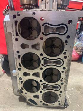 022103351c Volkswagen 2001-2005 Axk Bdf 2.8l Vr6 Engine Cylinder Head With Cams Oem Nice Shape