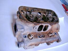 025101375c Volkswagen Vw Vanagon 2.1 Cylinder Head Rebuildable No Cracks #861