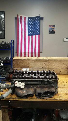 22103351f Volkswagen Trucks 04-07 Vw Touareg Thru 11/06 04-08 Golf Exc. Gti Cylinder Head With Cam 3.2l Oem