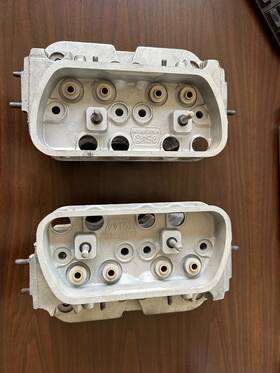 043-101-355-c Vw Genuine 1600cc Air Cooled Bare Cylinder Heads Reconditioned