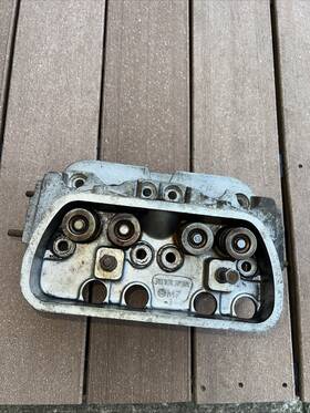 113101373a Vw Beetle 1300cc Cylinder Head M7 Volkswagen Dual Port Karmann Ghia