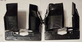 Vw 707924332988 German Black Pair Single Port Cylinder Shrouds Bug Tin Volkswagen Ghia Bus