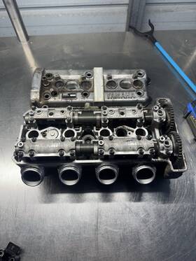 6b6-2179n-20 Yamaha Waverunner Fx Cruiser Ho Cylinder Head Good With Valve Cover