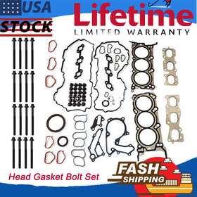 223113cga0 Ysg-auto Head Gasket Bolt Set Fit Kia Sorento/sedona Hyundai Santa Fe 3.3l V6 2013-2020