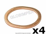 Porsche 912 914 '73-'76 Exhaust Manifold Gasket Seal Ring Set Of Victor Reinz. Fixed Price $20.85.