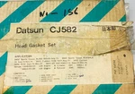 Payen Head Gasket Set CJ582 Fits Nissan Datsun 240Z 260Z Sports Oe 10101-P1126. Fixed Price $144.00.