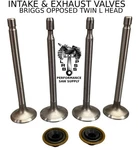 Intake & Exhaust Seals Fit Opposed Twin Cylinder Briggs 16HP-18HP. Fixed Price $117.95.
