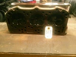 Cylinder Head With Valves Cast Number 87801328, 87802119 Fits New Holland PR517. Fixed Price $450.00.