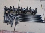 Rootes Sunbeam Alpine Push Rods Head Bolts Rocker Arms Off 1966 1725 Engine. Fixed Price $50.00.