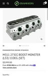 (set) Frankenstein M311 Assembled LS3 Rectangle Port Cylinder Head. Fixed Price $3500.00.