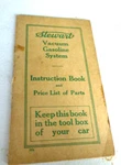 Vintage Pamphlet Stewart Vacuum Gasoline System Instruction Book 1920'S. Fixed Price $74.99.