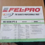 Fel-pro HS9236PT-3 Engine Cylinder Head Gasket Set Fits Nissan Datsun Nos 20401. Fixed Price $88.99.