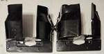German Black Pair Single Port Cylinder Shrouds Vw Bug Tin Volkswagen Ghia Bus. Fixed Price $59.00.