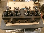 1925 1926 1927 Chevrolet Single Port Exhaust Cylinder Head 44128 W/ Valves. Fixed Price $122.50.