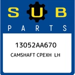 Subaru Camshaft Cpexh Lh 13052AA670, New Genuine Oem Part. Fixed Price $289.62.