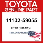 Toyota Genuine 1110259055 Head Cylinder Lh 11102-59055 Oem. Fixed Price $1778.30.