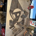 Oem Original 1983-88 LA318-360 Dodge Power Wagon Plow Truck Engine Brackets. Fixed Price $175.00.