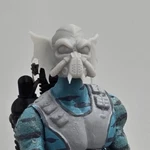 3D Printed Hydro Viper Eel Head 1:18 3/4" Gi Joe 25TH Anniversary B40. Fixed Price $5.39.
