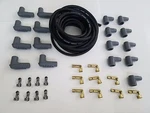 Universal Msd Super Conductor 8.5MM Black Spark Plug Wire Socket Right Angle Kit. Fixed Price $124.99.