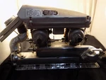 Polished Jaguar E-type Xke Intake Manifold Setup W/ Dual Stromberg Carburetors. Fixed Price $700.00.