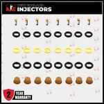 Fuel Injector Rebuild Kit Bosch 0280155207 Fits Mercedes-benz 5.0L V8 1994 1997. Fixed Price $26.00.